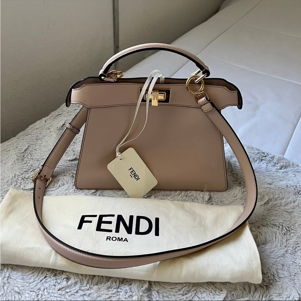Fendi Light Pink Peekaboo Bag
